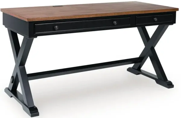 Wildenauer - Home Office Desk - Brown / Black