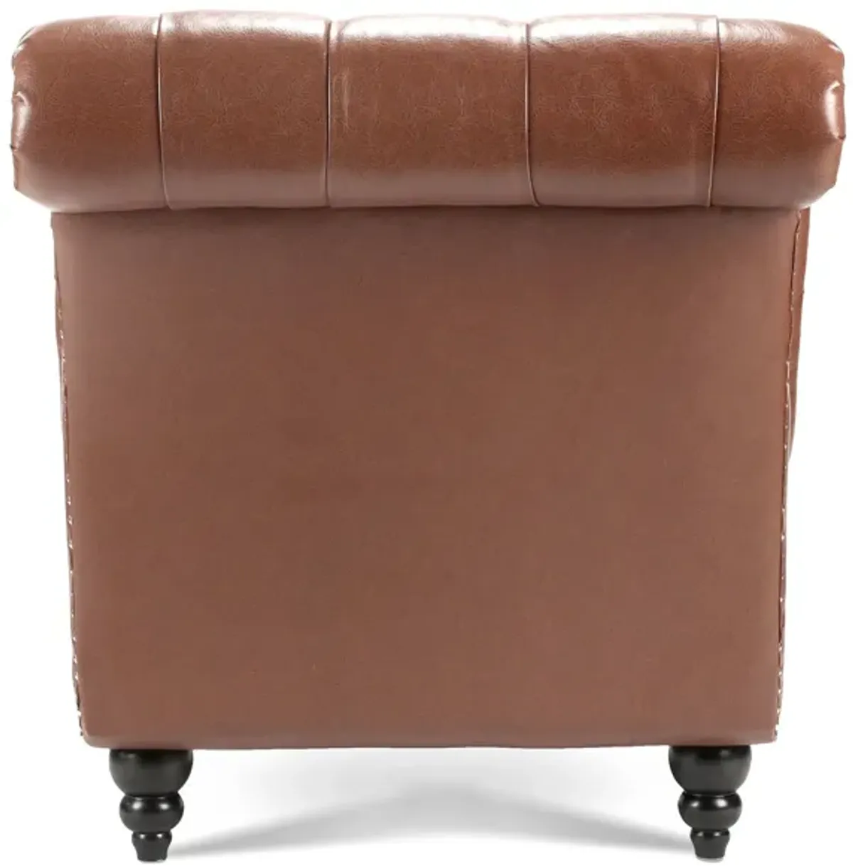 Tufted Armless Chaise Lounge