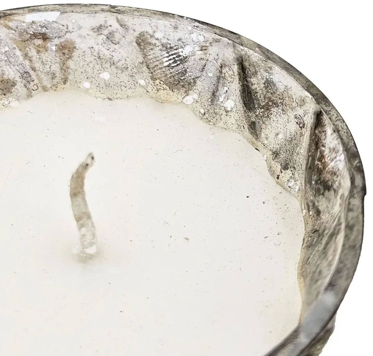 Scented Soy Wax Candle (Set of 4) - Silver
