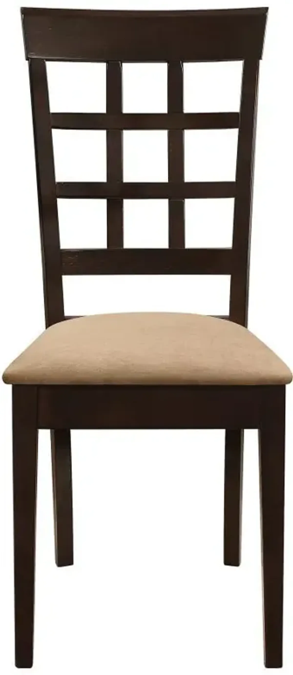 Gabriel - 5 Piece Rectangular 59" Dining Set - Cappuccino