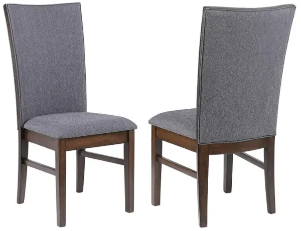 Sherwood - Upholstered Dining Side Chair (Set of 2) - Gray