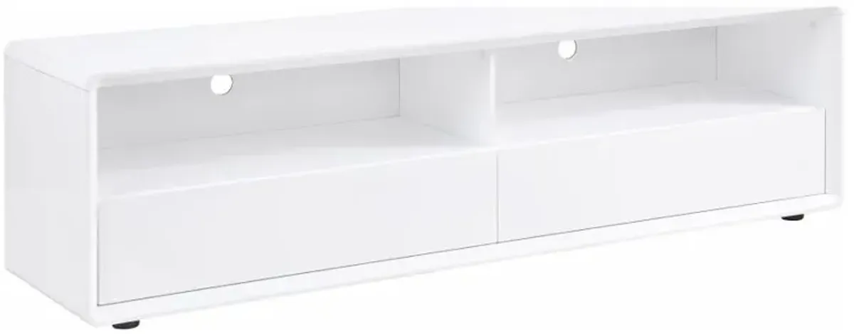 Ellice - TV Stand Media Console - White