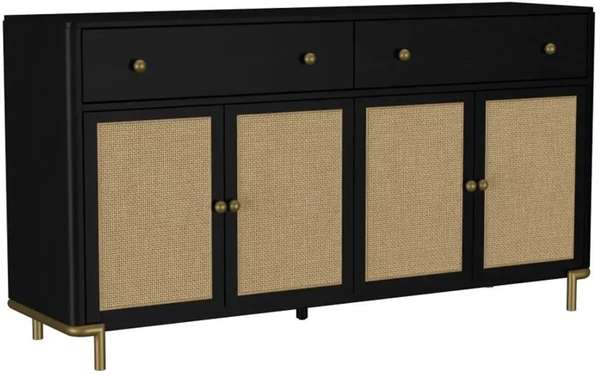 Arini - Cane Door Dining Sideboard Server