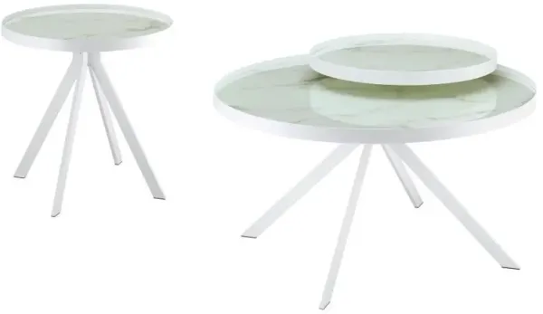Briggs - Round Coffee And End Table Set