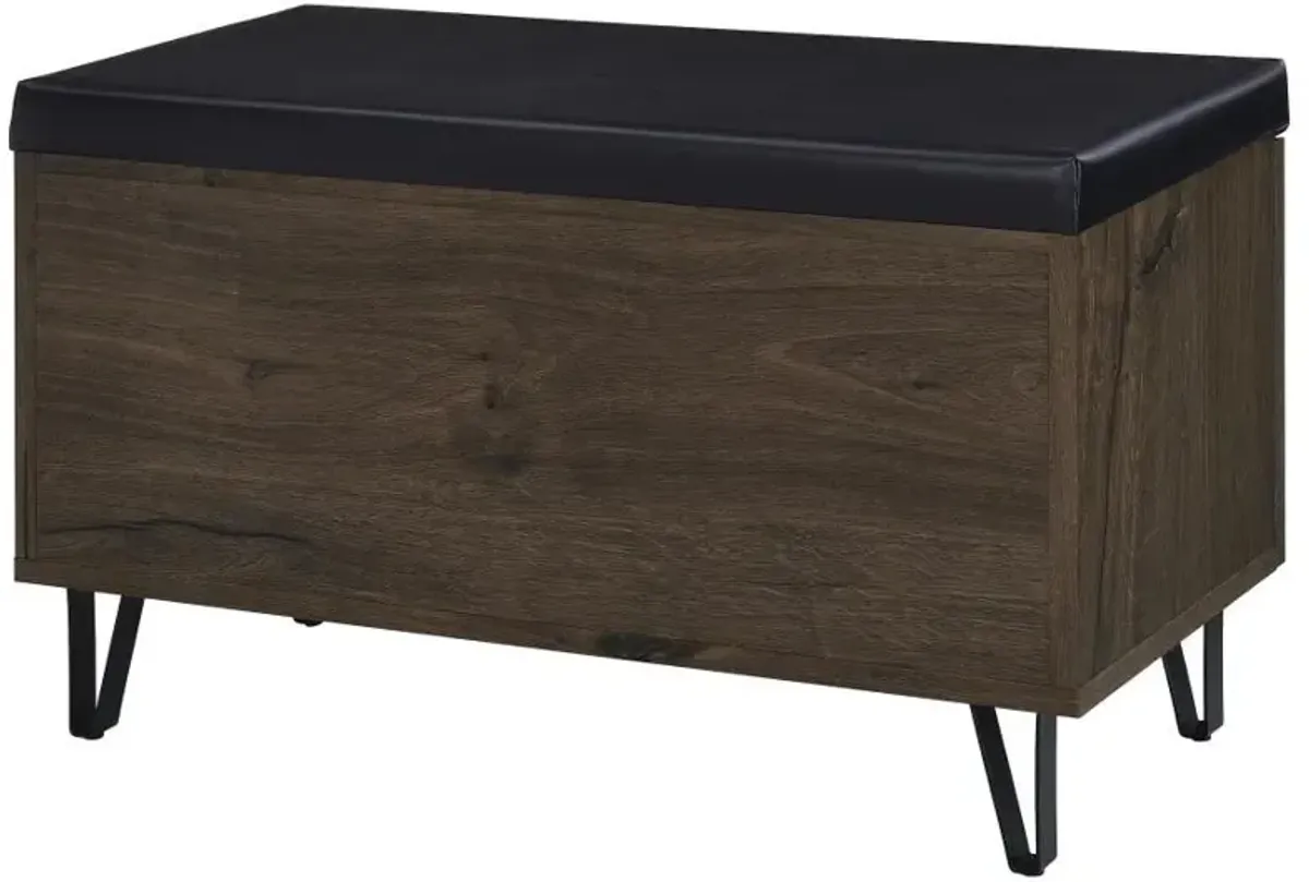 Brixton - 2-Door Padded Entryway Shoe Storage Bench