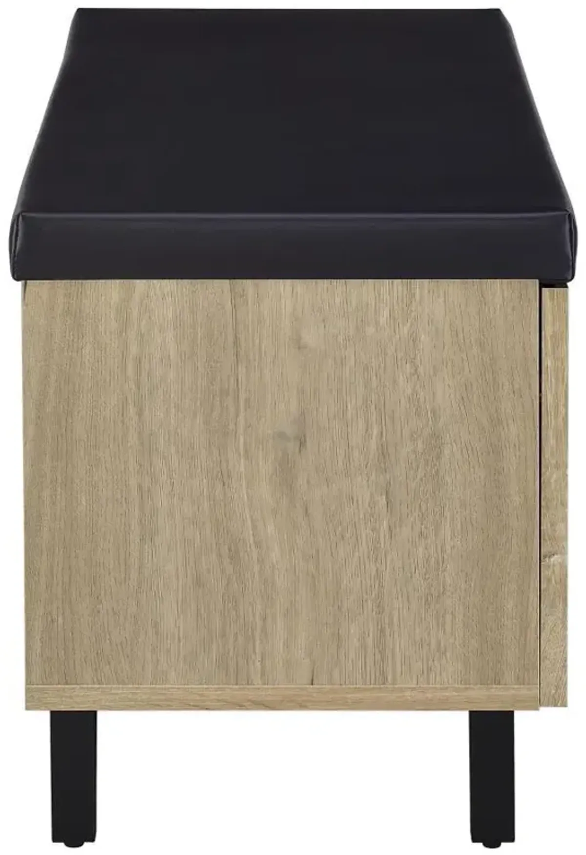 Brixton - 2-Door Padded Entryway Shoe Storage Bench