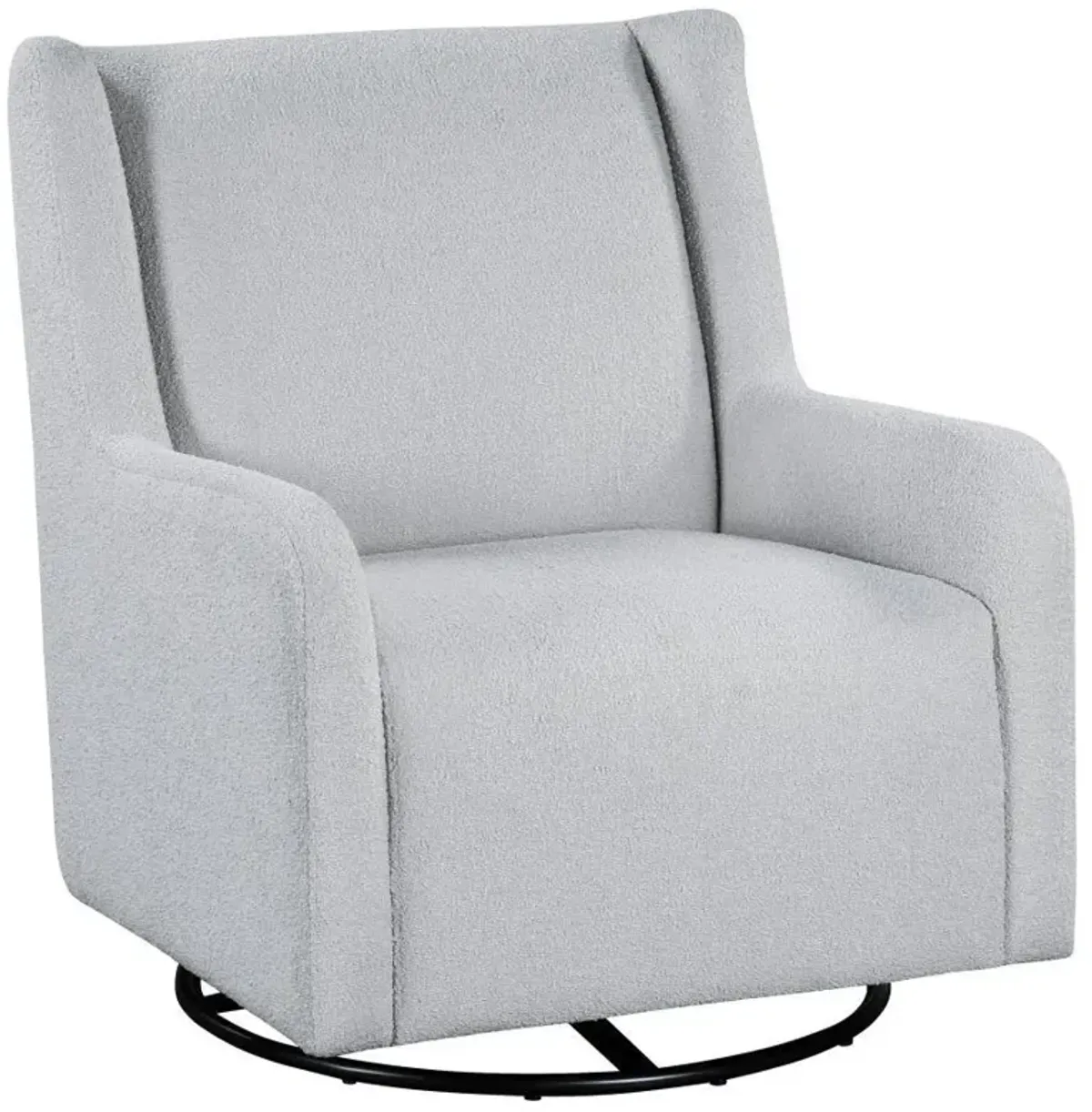 Serra - Boucle Upholstered Swivel Glider Recliner