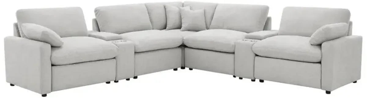 Collins - 7-Piece Modular Power Reclining Sectional