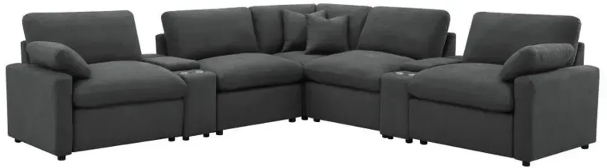Collins - 7-Piece Modular Power Reclining Sectional