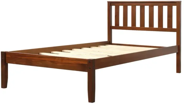 Platform Bed With Headboard, Footboard, Slat Support