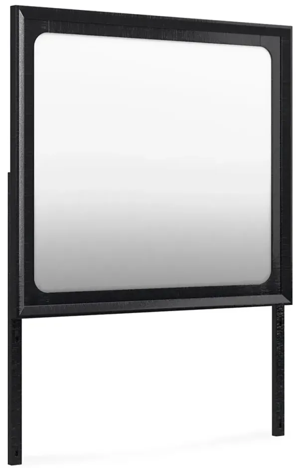 Londer - Black - Bedroom Mirror