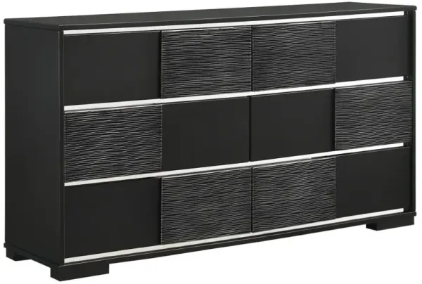 Blacktoft - 6-Drawer Dresser - Black