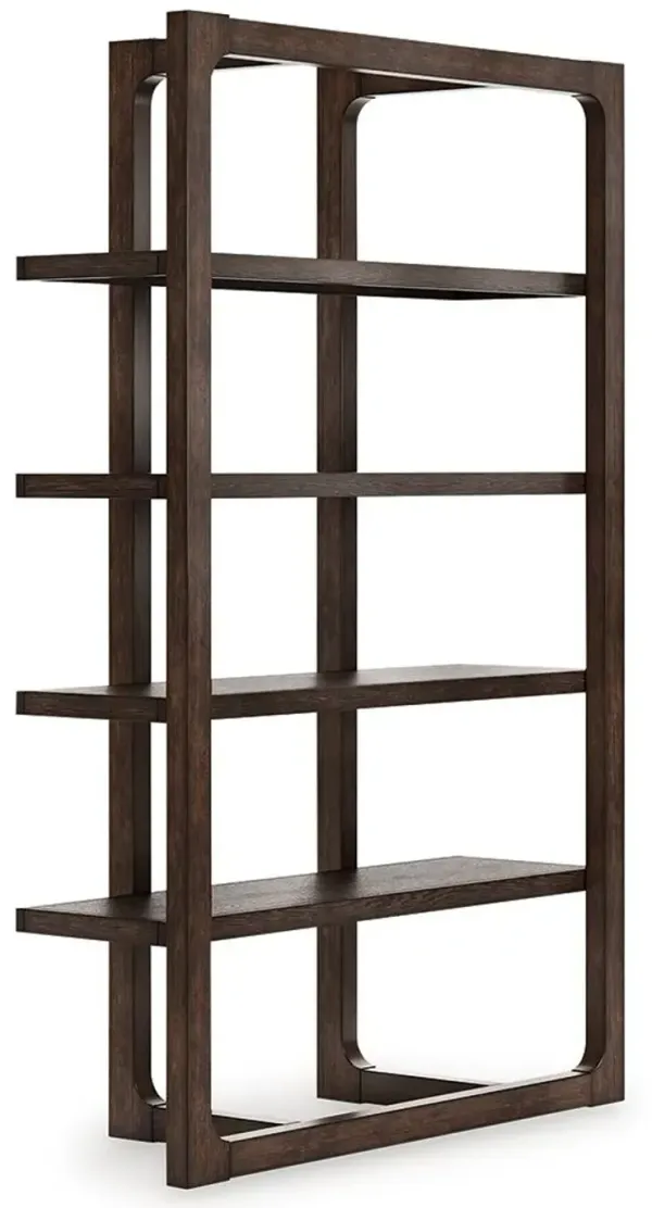 Breckington - Dark Brown - Bookcase