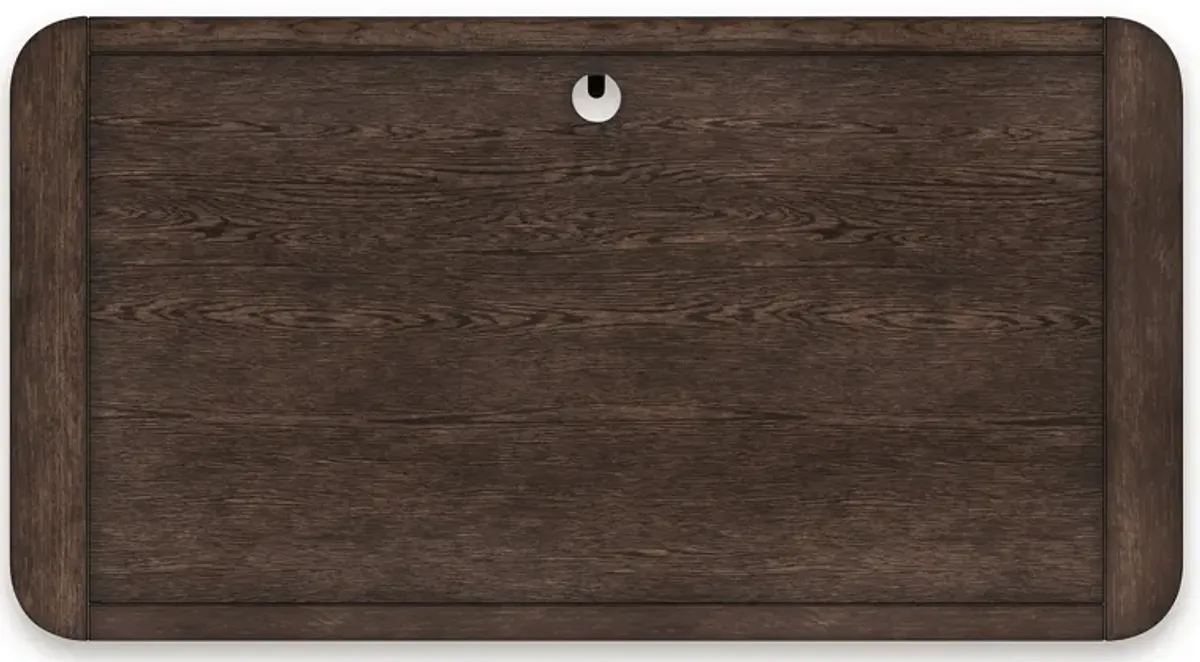 Breckington - Home Office Desk - Dark Brown