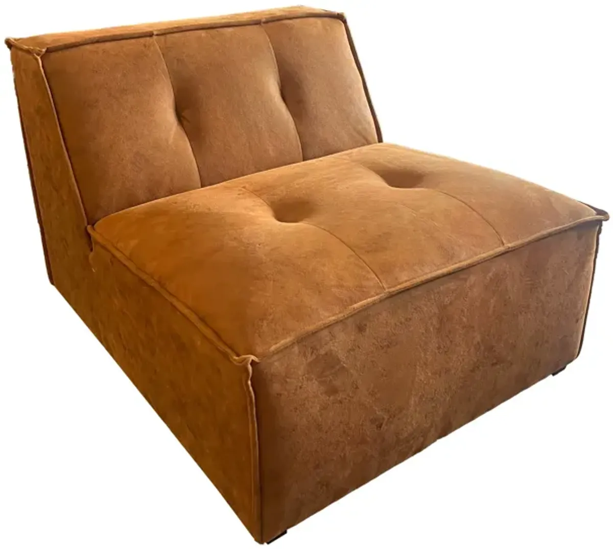 Logan - Modular Sofa Armless - Brown