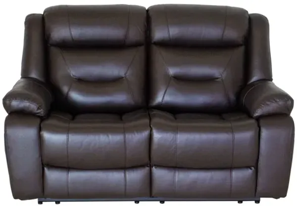 Kalispell - Top Grain Leather Loveseat