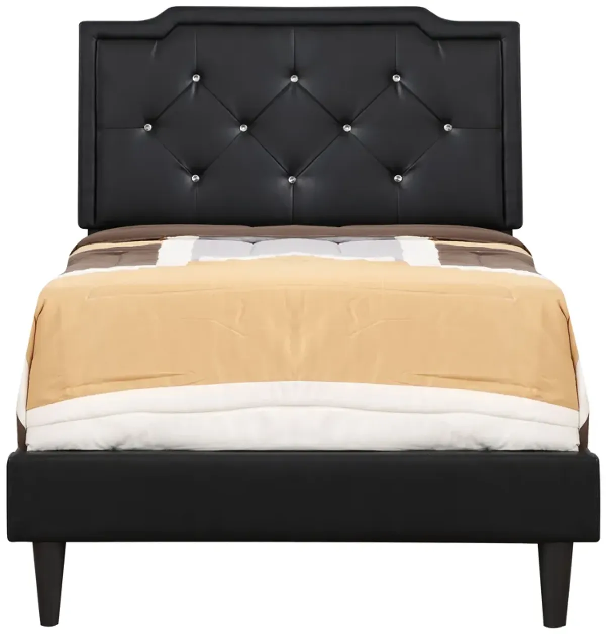 Button Tufted Bed Charming For Cozy Spaces