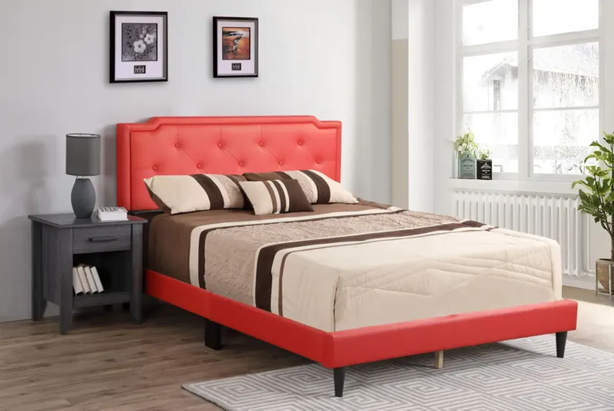 Button Tufted Bed Charming For Cozy Spaces