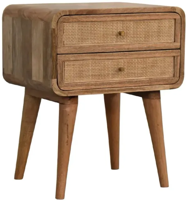 Close Knit 2 Drawer Nightstand - Oak