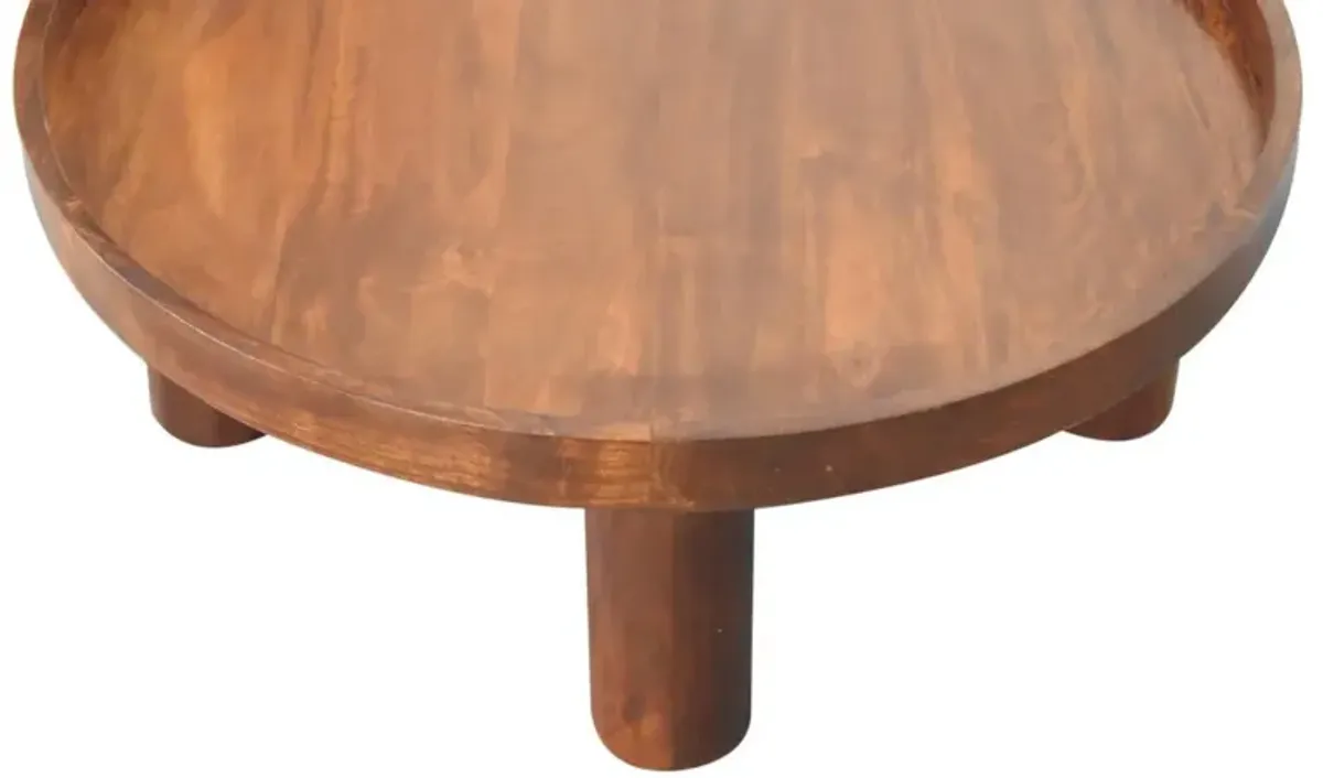 Crescent Coffee Table - Chestnut