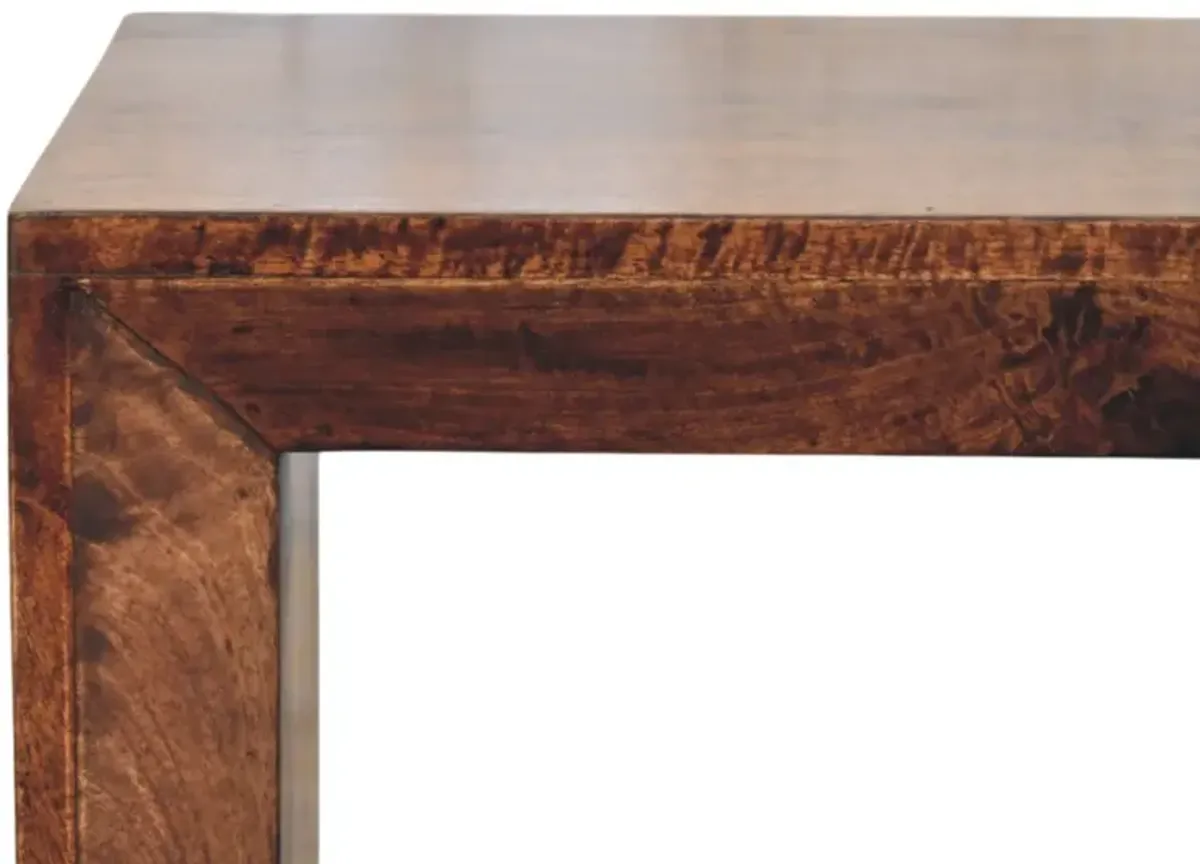 Solis - Open Side Table - Brown