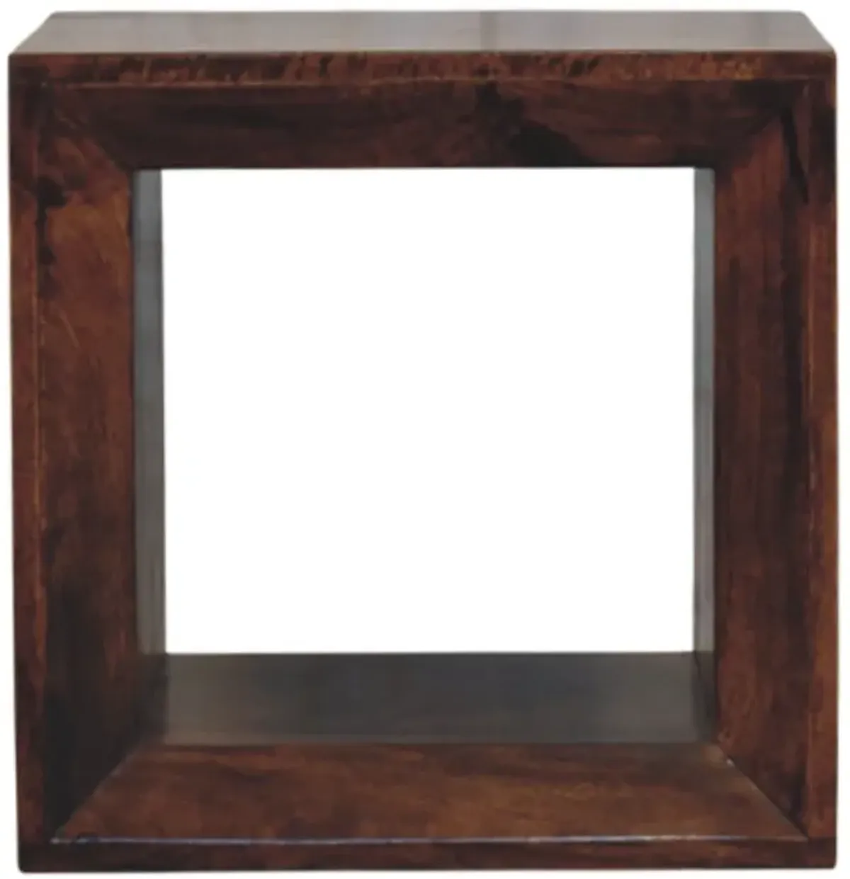 Solis - Open Side Table - Brown