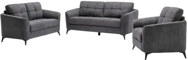 Callie - Woven Fabric Living Room Set