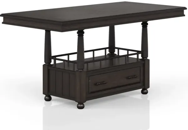 Counter Height Dining Table - Coffee