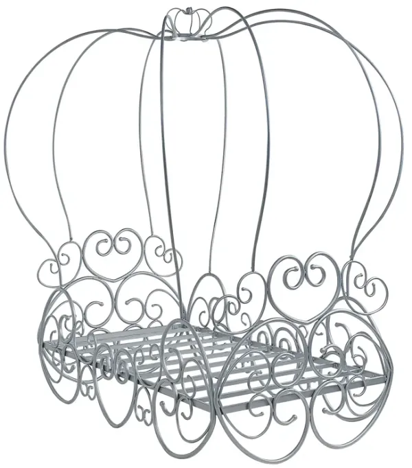 Priya - Twin Bed With Canopy - Silver