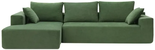 Modular Sectional Living Room Sofa Set, Modern Minimalist Style Couch, Upholstered Sleeper Sofa For Living Room, Bedroom, Salon, 2 Piece Free Combination, L-Shape