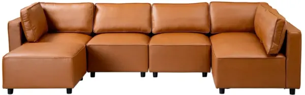 Reno - Modular Sofa - Cognac