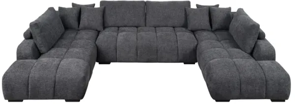 Chosen - Sectional Sofa With Toss Pillows And Chaise