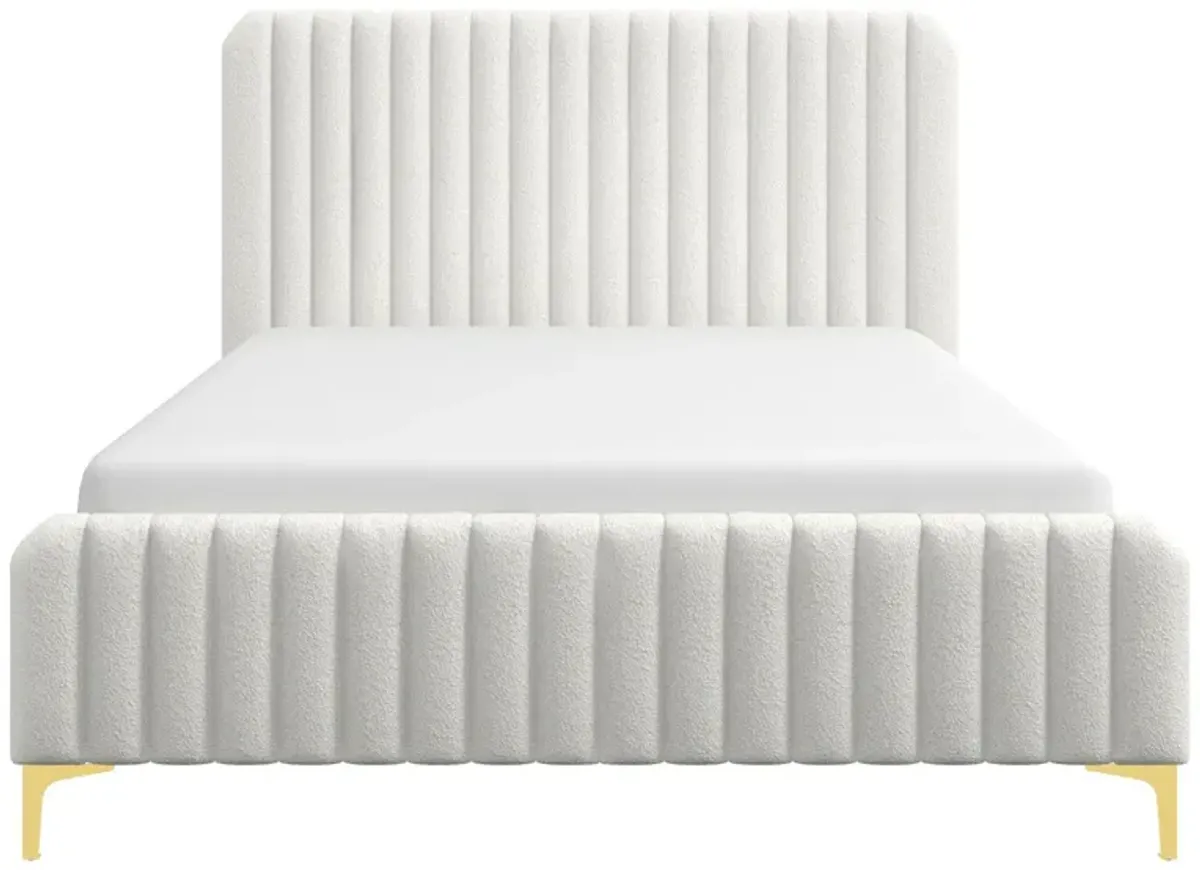 Valery - Upholstered Platform Bed