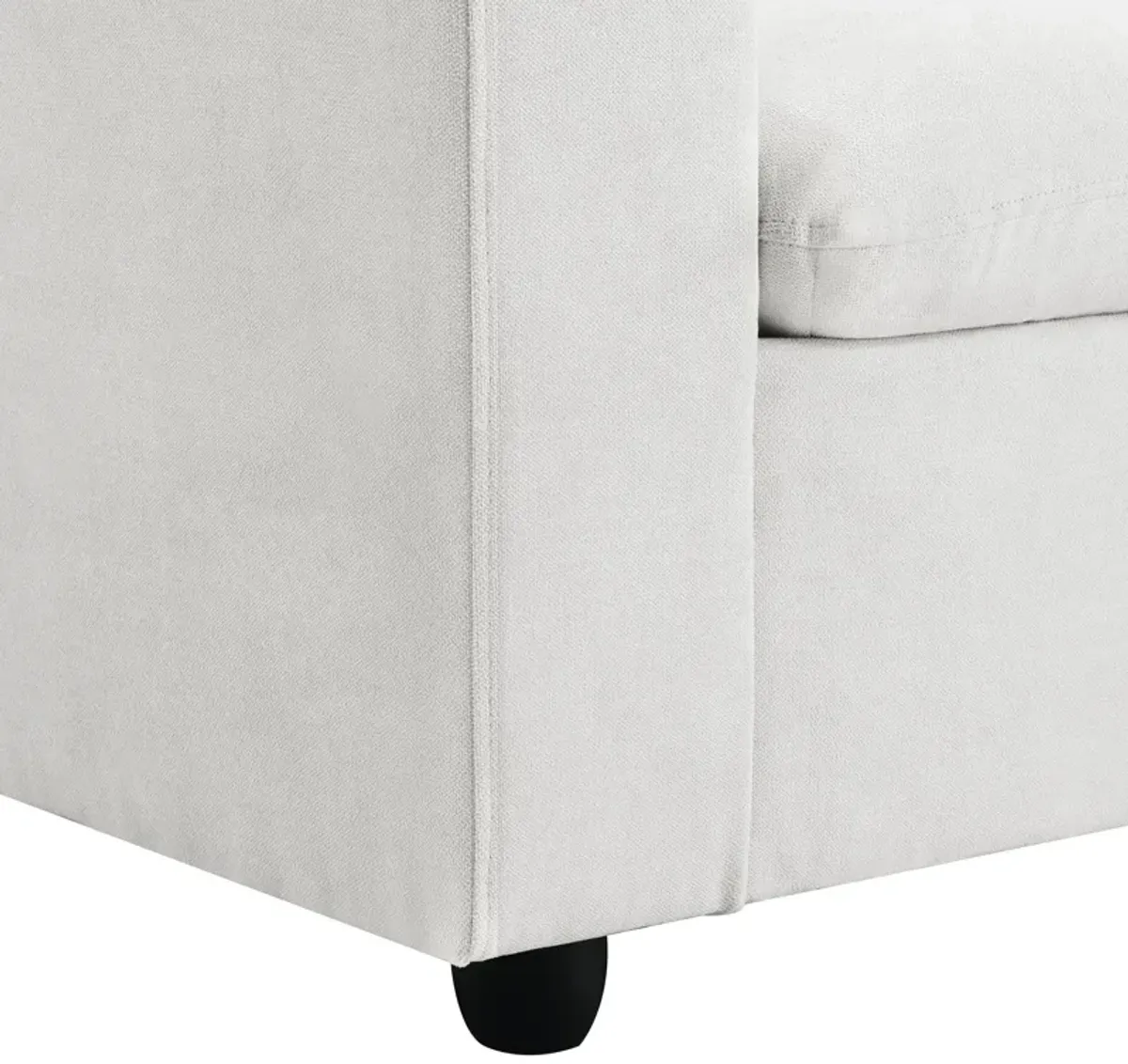 Modern Sectional Sofa With Throw Pillows, Cloud L Shaped Couch Set With Wide 4 Seat Comfy Couch Set With Movable Ottoman