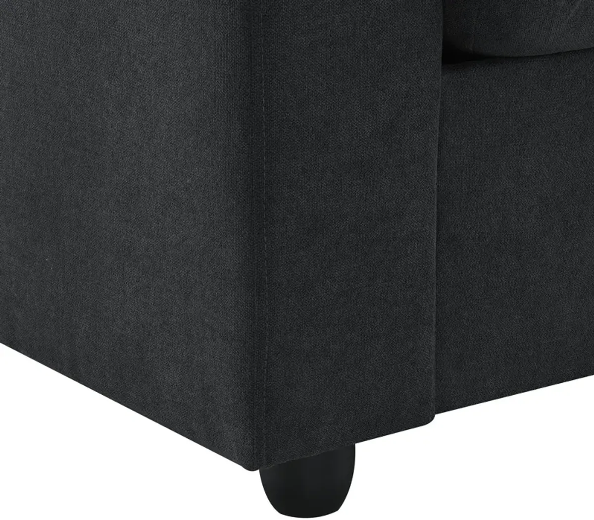 Modern Sectional Sofa With Throw Pillows, Cloud L Shaped Couch Set With Wide 4 Seat Comfy Couch Set With Movable Ottoman