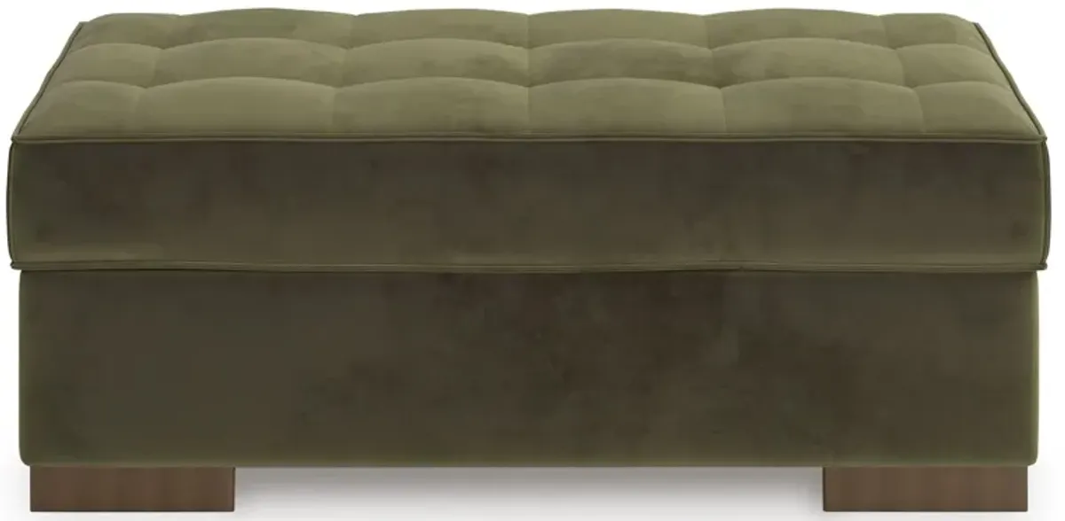 Caspian-Town - Oversized Accent Ottoman - Olive