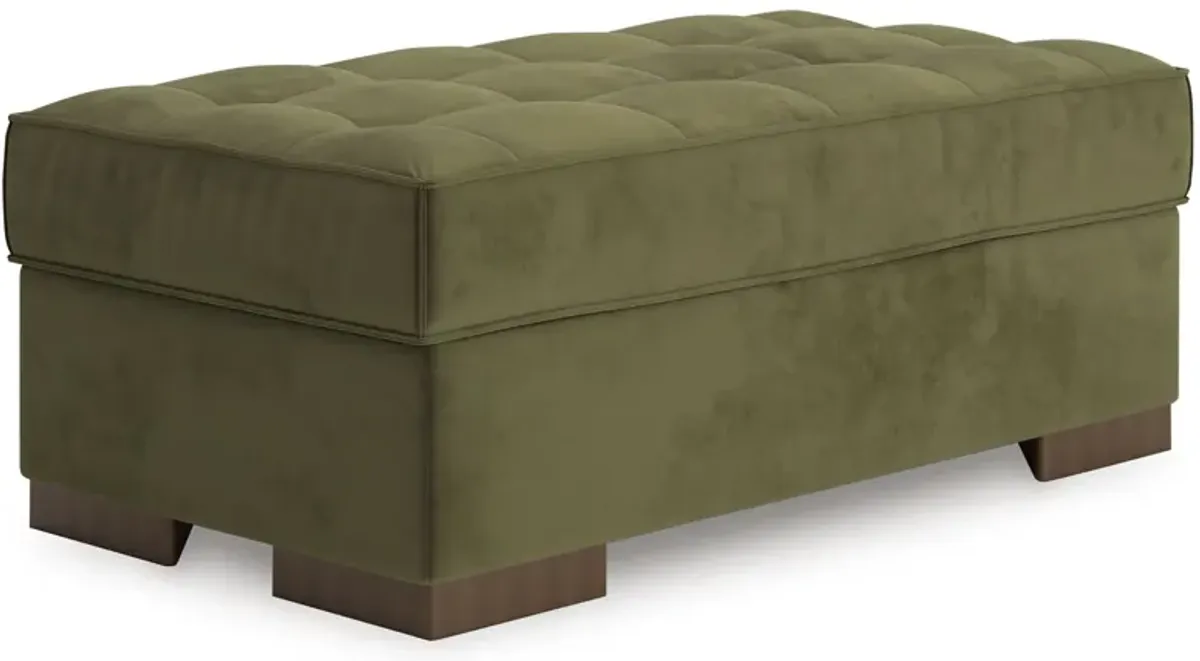 Caspian-Town - Olive - Oversized Accent Ottoman