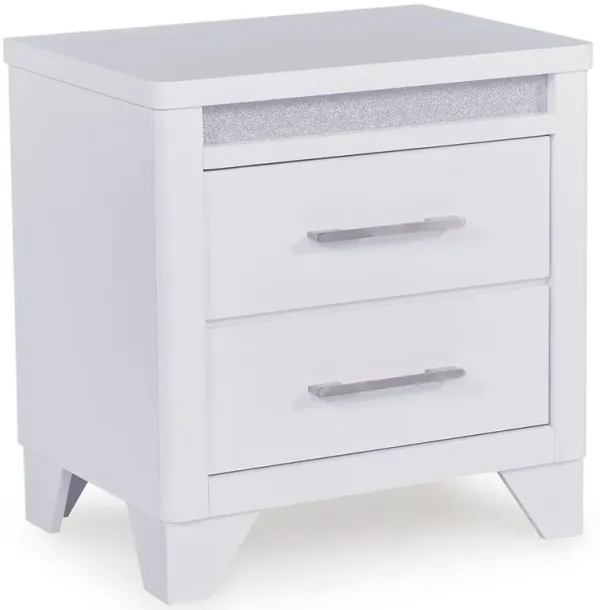 Jarlee - White - Two Drawer Night Stand