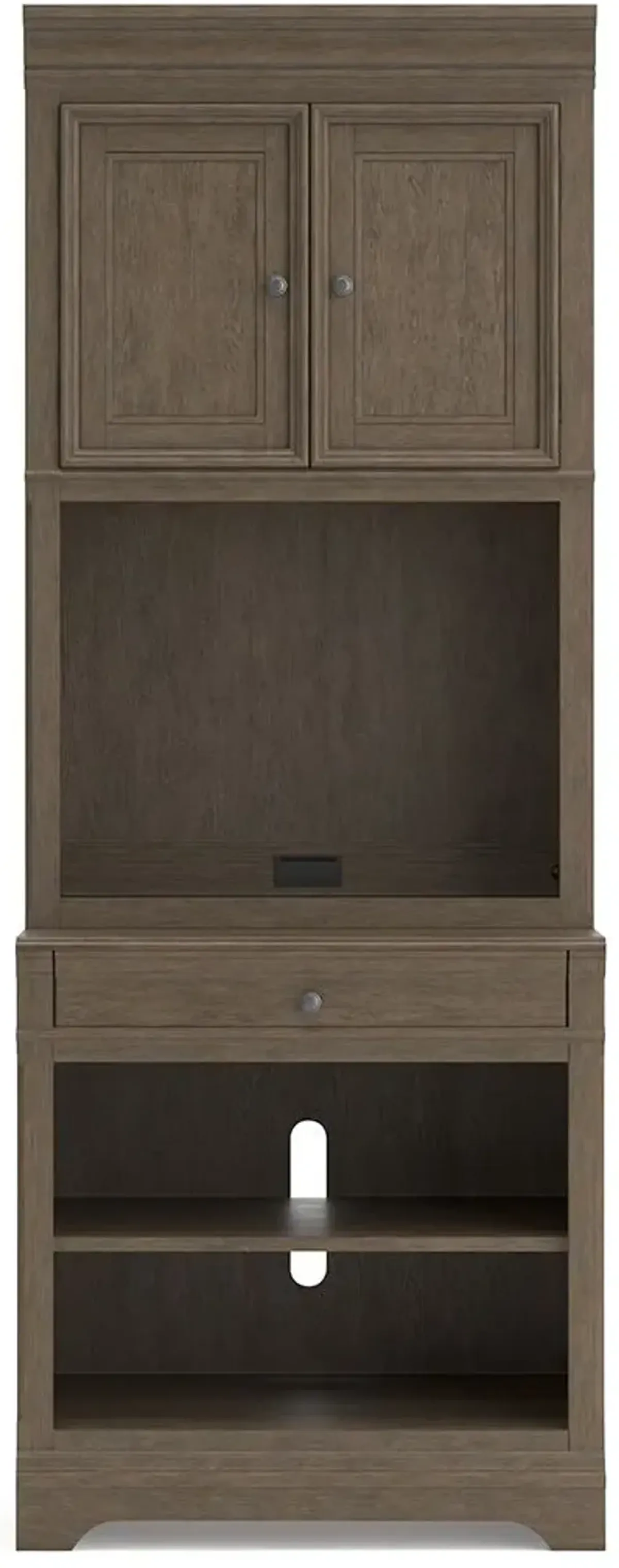 Janismore - Bookcase - Weathered Gray