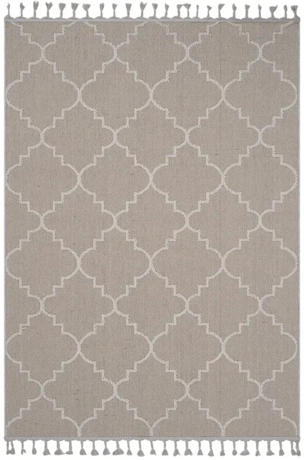 Guros - 4' X 6' Trellis Indoor / Outdoor Area Rug - Ivory