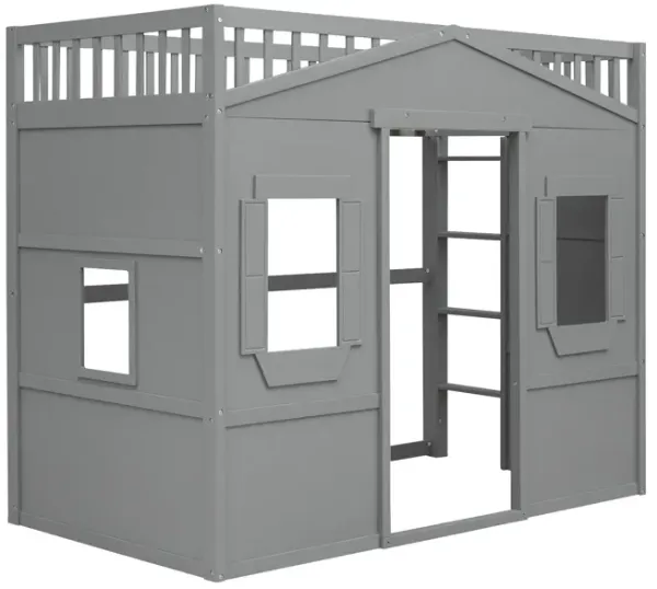 House Loft Bed With Ladder