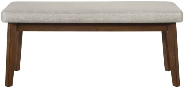 Salerno - Bench - Gray / Brown