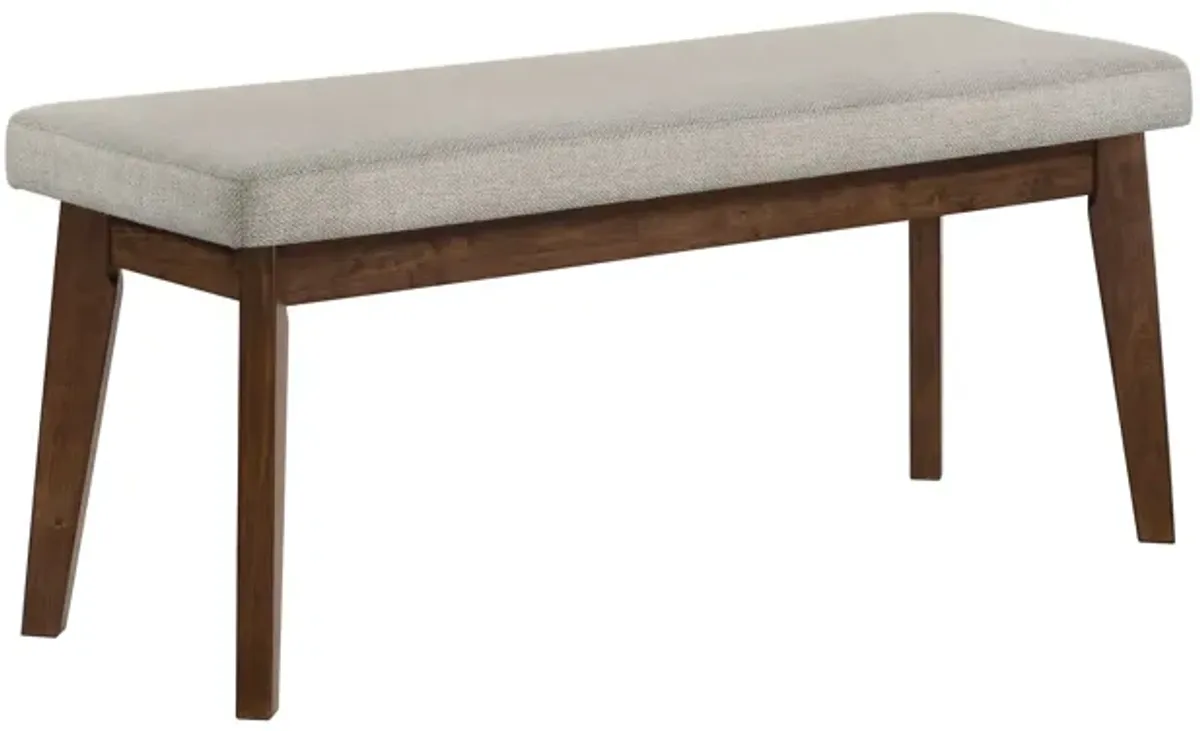 Salerno - Bench - Gray / Brown
