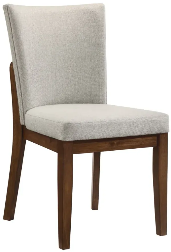 Salerno - Side Chair (Set of 2) - Gray / Brown