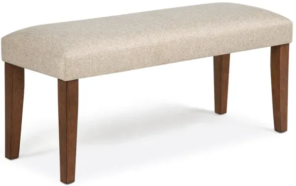 Gregory - Bench - Beige / Brown