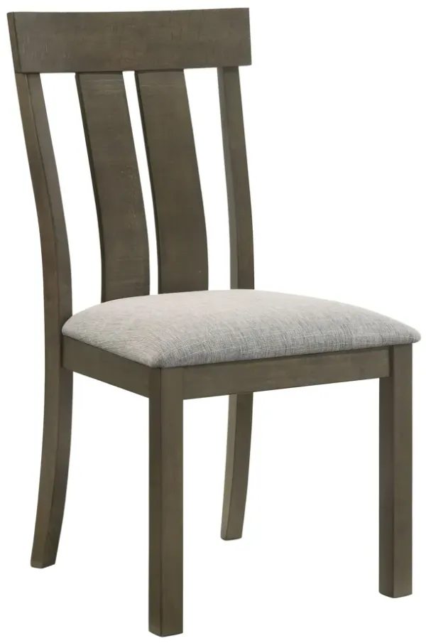 Lloyd - Side Chair (Set of 2) - Brown / Gray