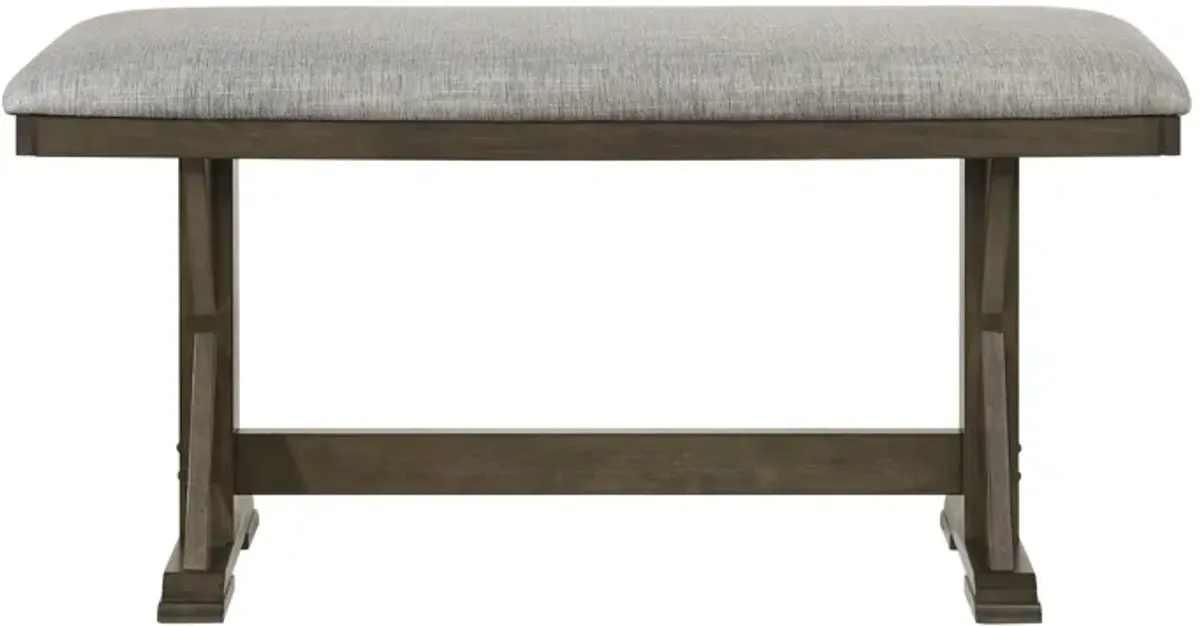 Lloyd - Counter Height Bench - Brown
