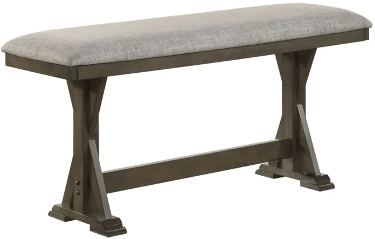 Lloyd - Counter Height Bench - Brown