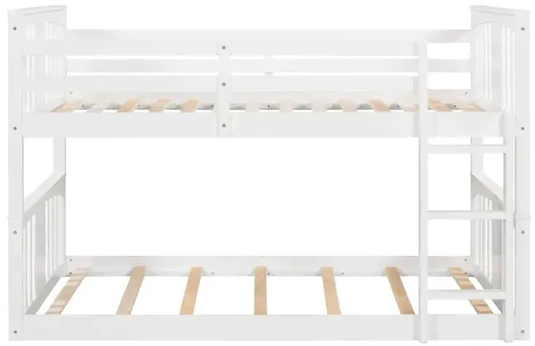 Guardrails Bunk Bed With Ladder