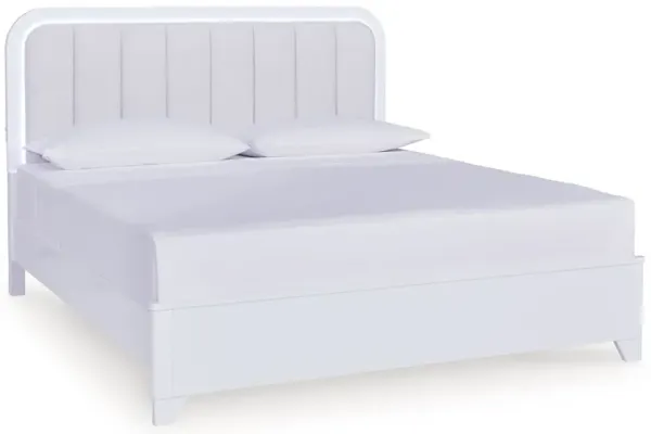 Jarlee - Upholstered Panel Bed